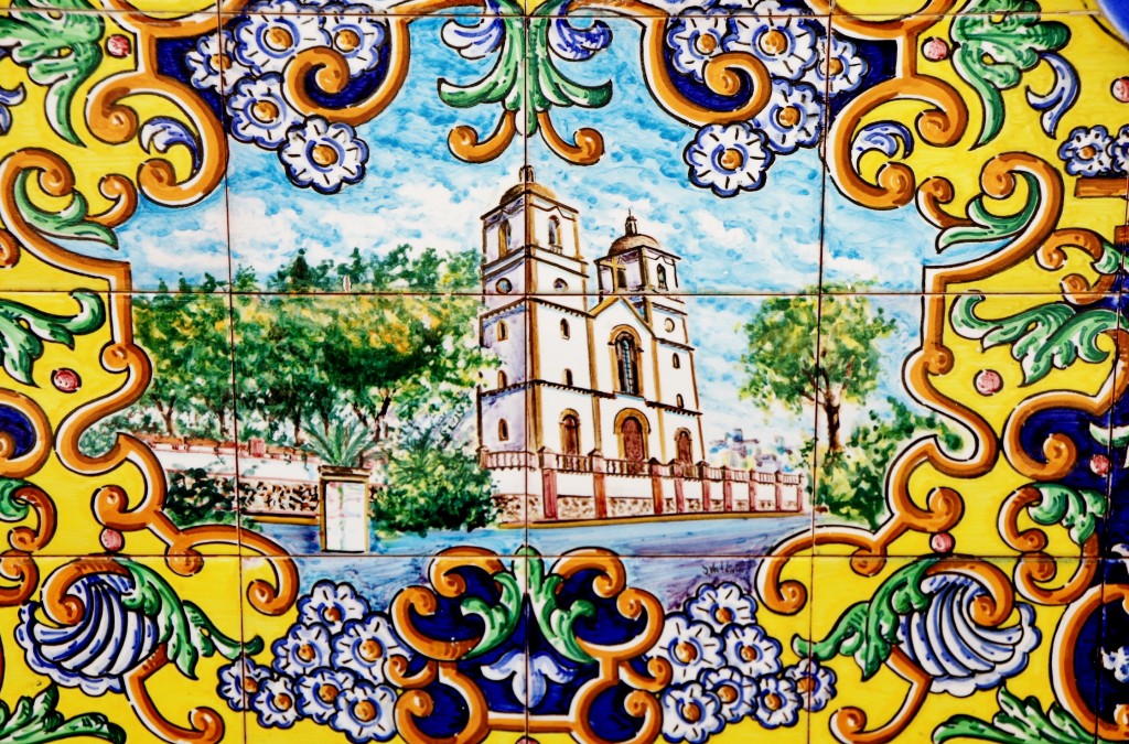 Foto: Cerámica del Paseo de Canarias - Firgas (Gran Canaria) (Las Palmas), España