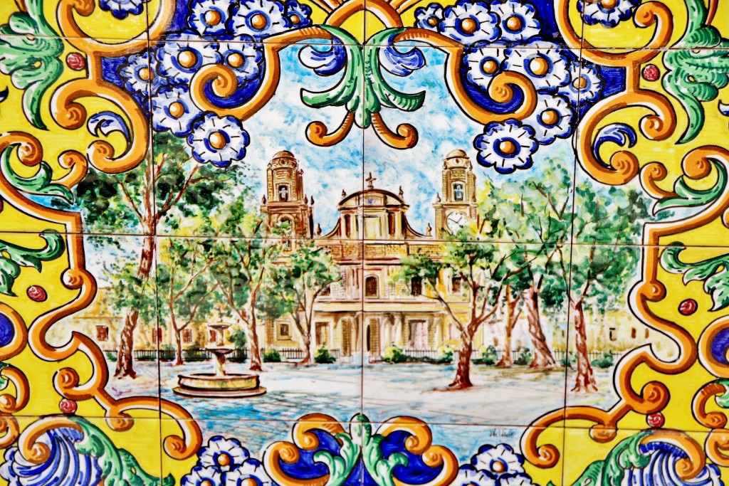 Foto: Cerámica del Paseo de Canarias - Firgas (Gran Canaria) (Las Palmas), España