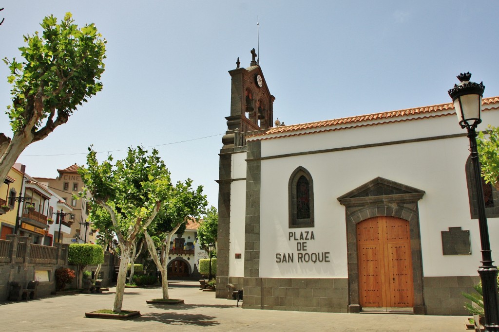 Foto: Plaza San Roque - Firgas (Gran Canaria) (Las Palmas), España