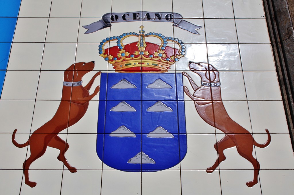 Foto: Cerámica del Paseo de Canarias - Firgas (Gran Canaria) (Las Palmas), España