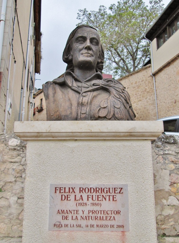 Foto: Estatua - Poza de la Sal (Burgos), España