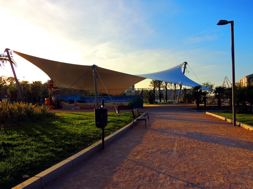 Foto: La Carpa del Parque Celestino Mutis - Cádiz (Andalucía), España