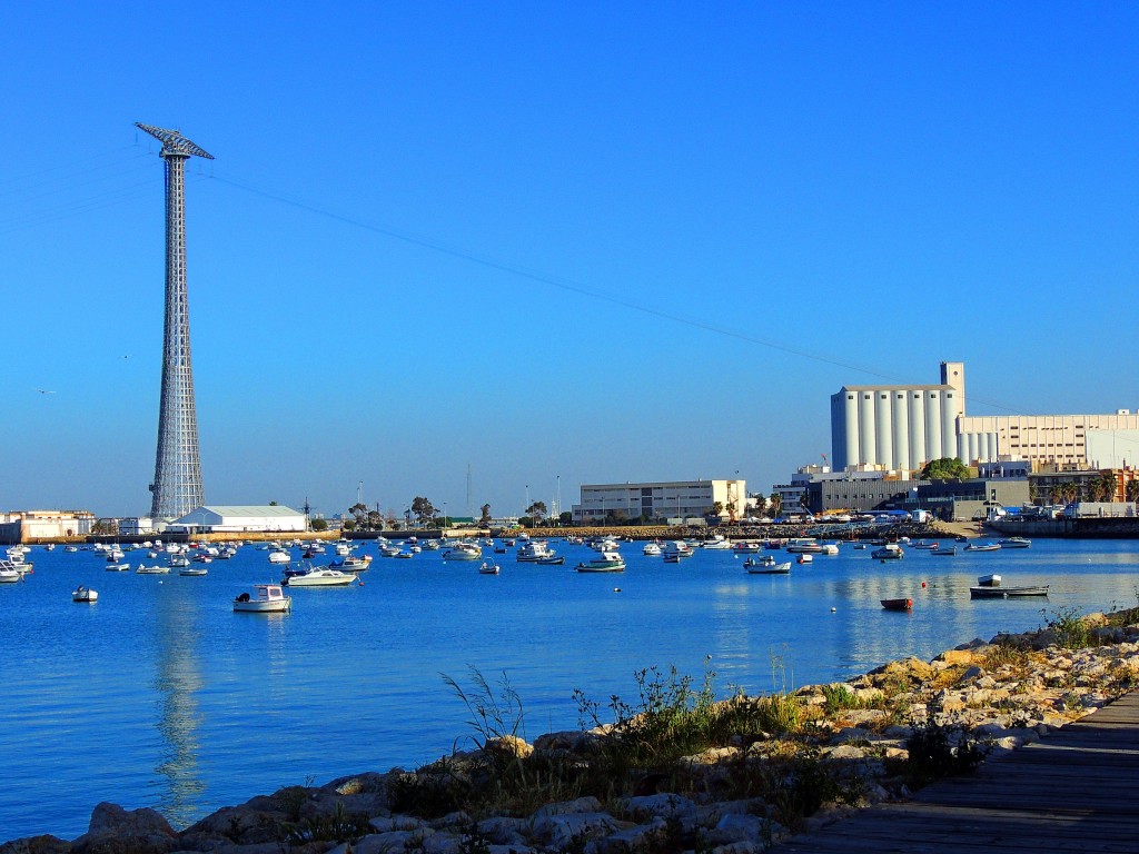Foto: Torre Eléctrica en Puntales - Cádiz (Andalucía), España