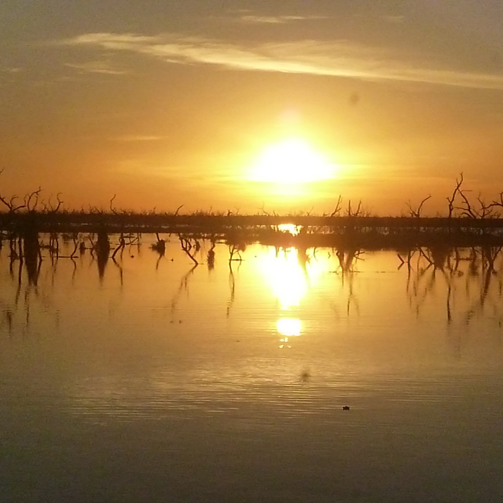 Foto: Atardecer Bañado  La Estrella - Las Lomitas (Formosa), Argentina