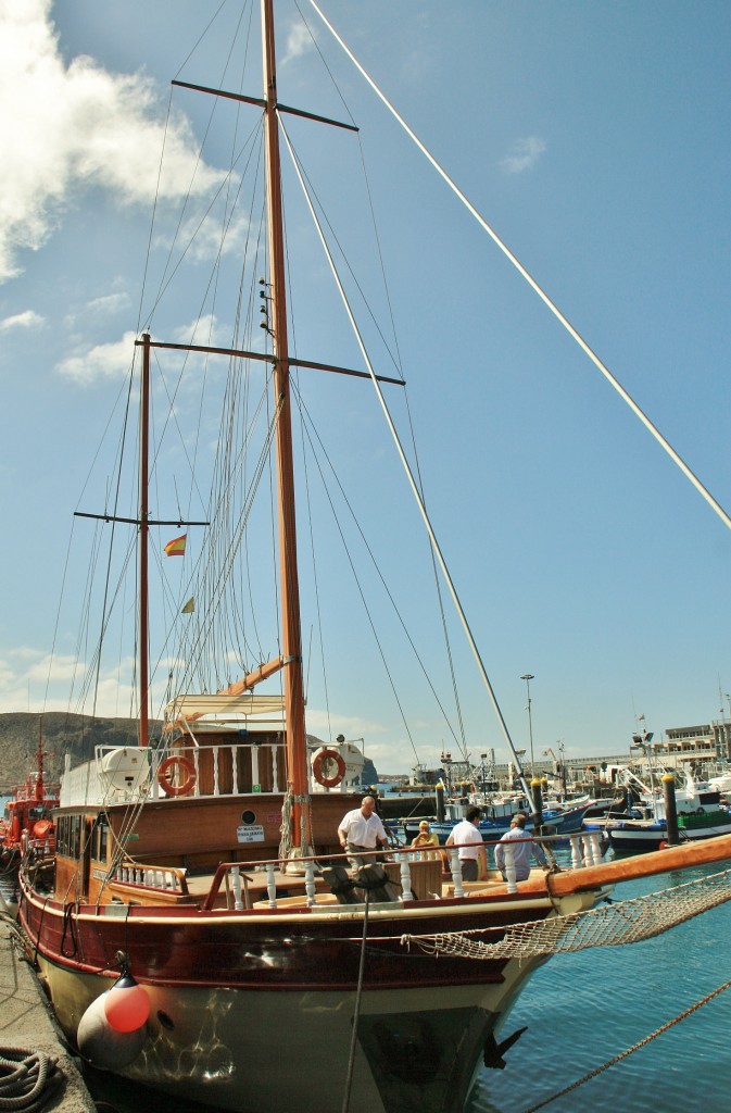 Foto: Barco turístico - Los Cristianos (Santa Cruz de Tenerife), España