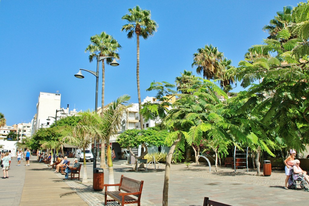 Foto: Vista del pueblo - Los Cristianos (Santa Cruz de Tenerife), España