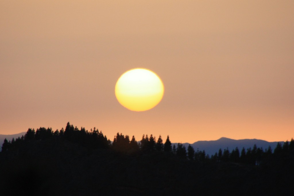 Foto: Anochecer - Tejeda (Gran Canaria) (Las Palmas), España