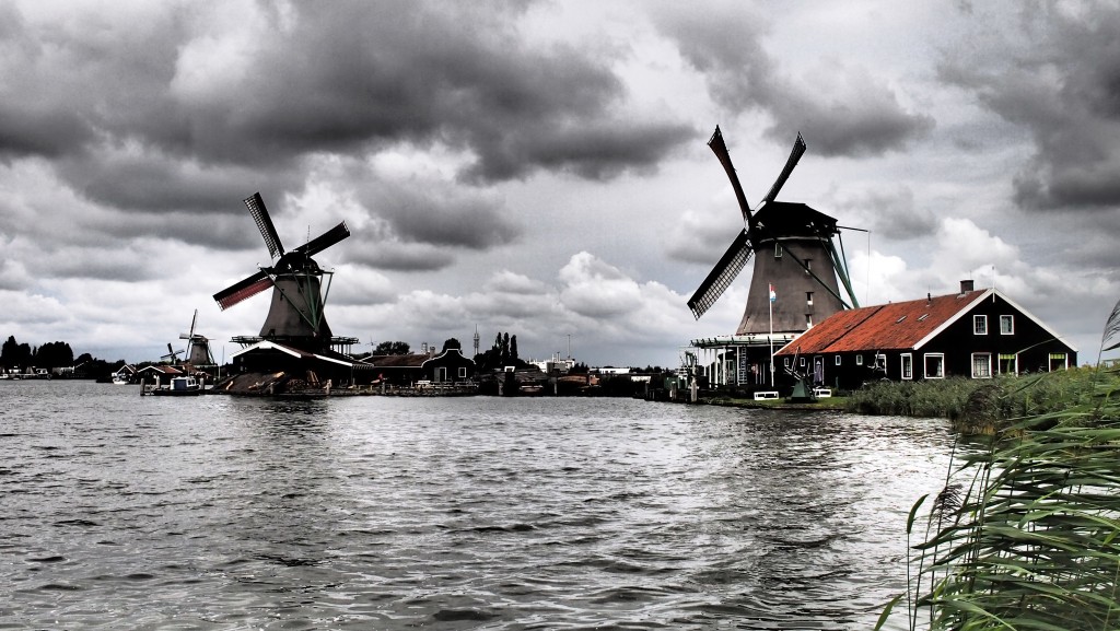 Foto: Molinos de viento - Zaanse Schans, Países Bajos