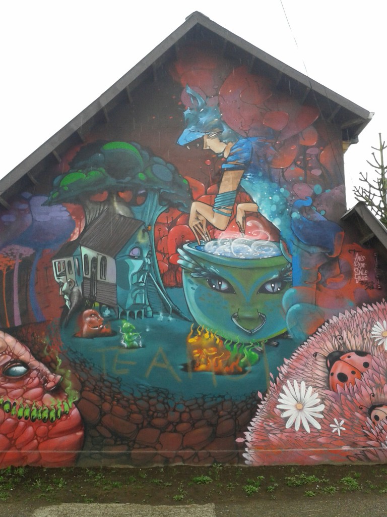 Foto: Mural - Temuco (Araucanía), Chile