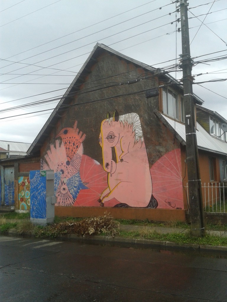 Foto: Mural - Temuco (Araucanía), Chile