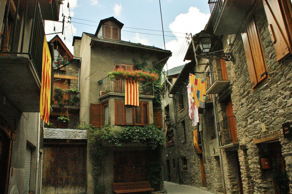 Foto: Centro histórico - Esterri d´Aneu (Lleida), España