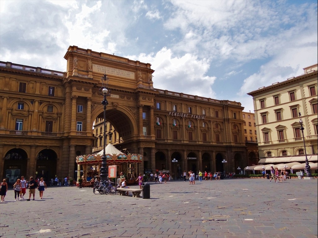 Foto: Piazza della Repubblica - Firenze (Tuscany), Italia