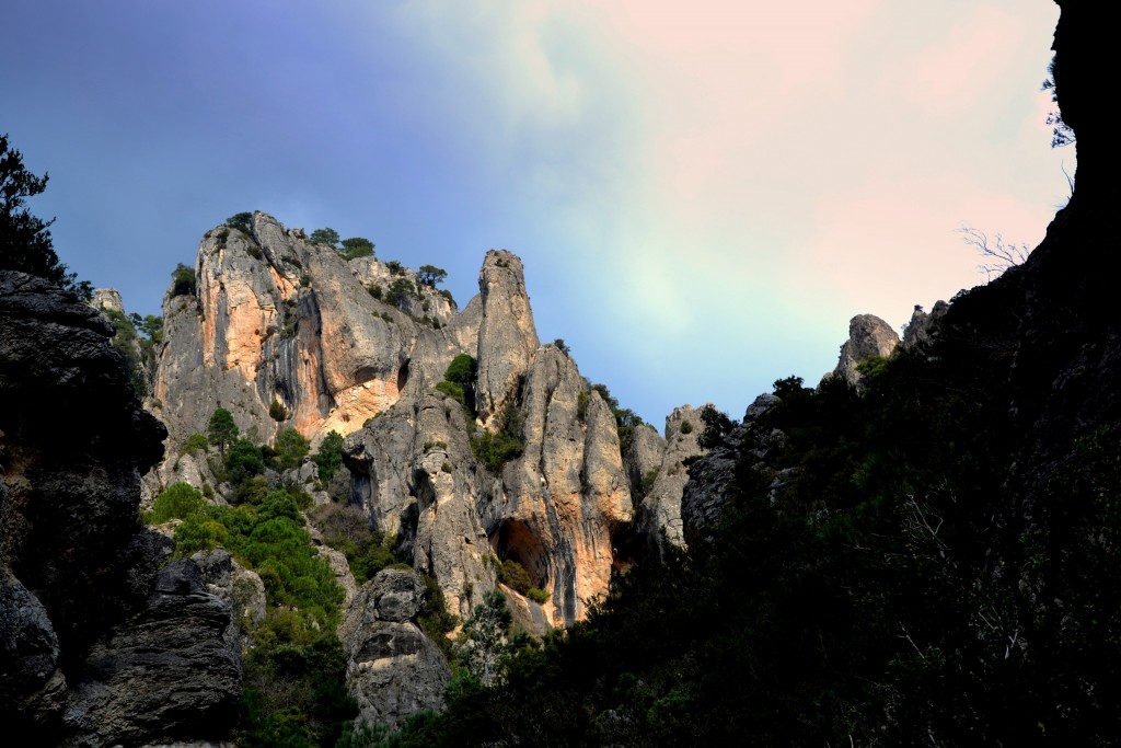 Foto: Barranc de la Vall, els Ports. - El Mas de Barberans (Tarragona), España