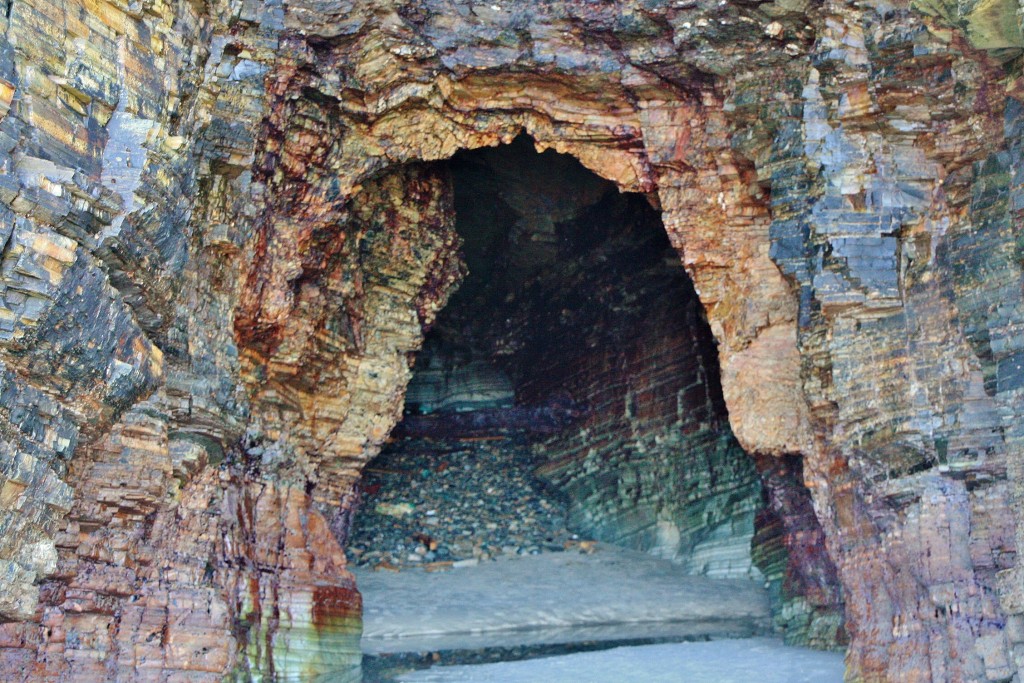 Foto: Playa de las Catedrales - Ribadeo (Lugo), España