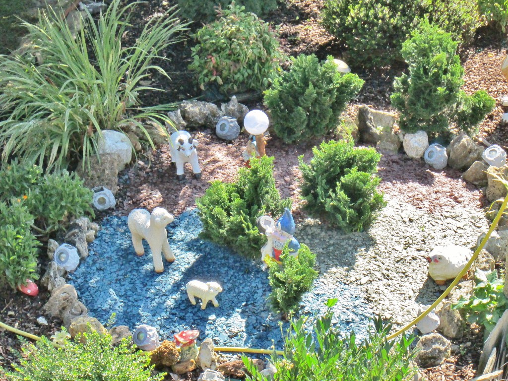 Foto: Detalle de un jardín - Lugo (Galicia), España