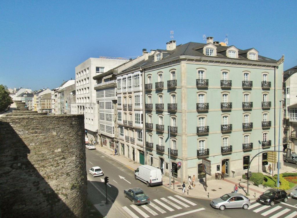 Foto: Vistas desde la muralla - Lugo (Galicia), España