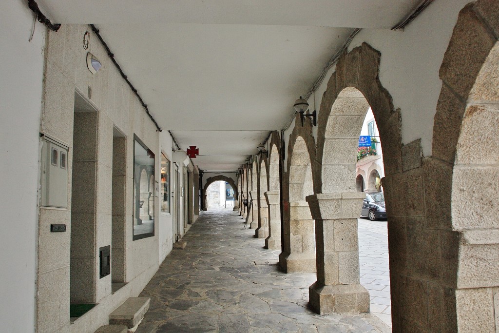 Foto: Arcadas - Portomarín (Lugo), España