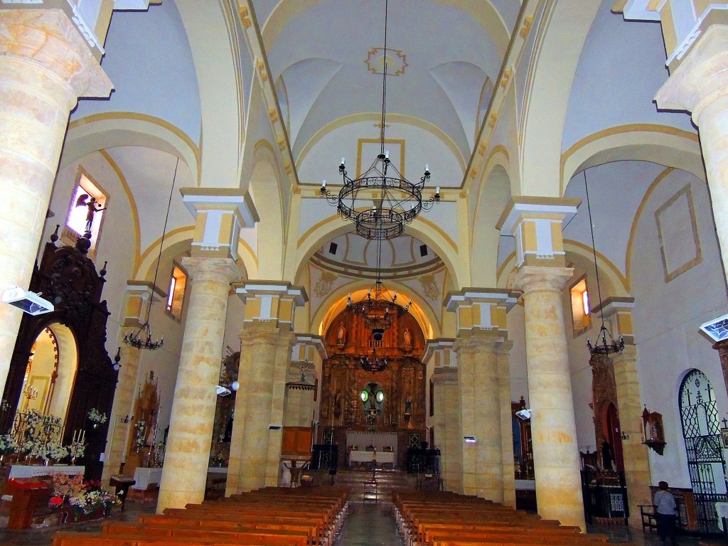 Foto: Interior Iglesia San Sebastián - Cañete la Real (Málaga), España