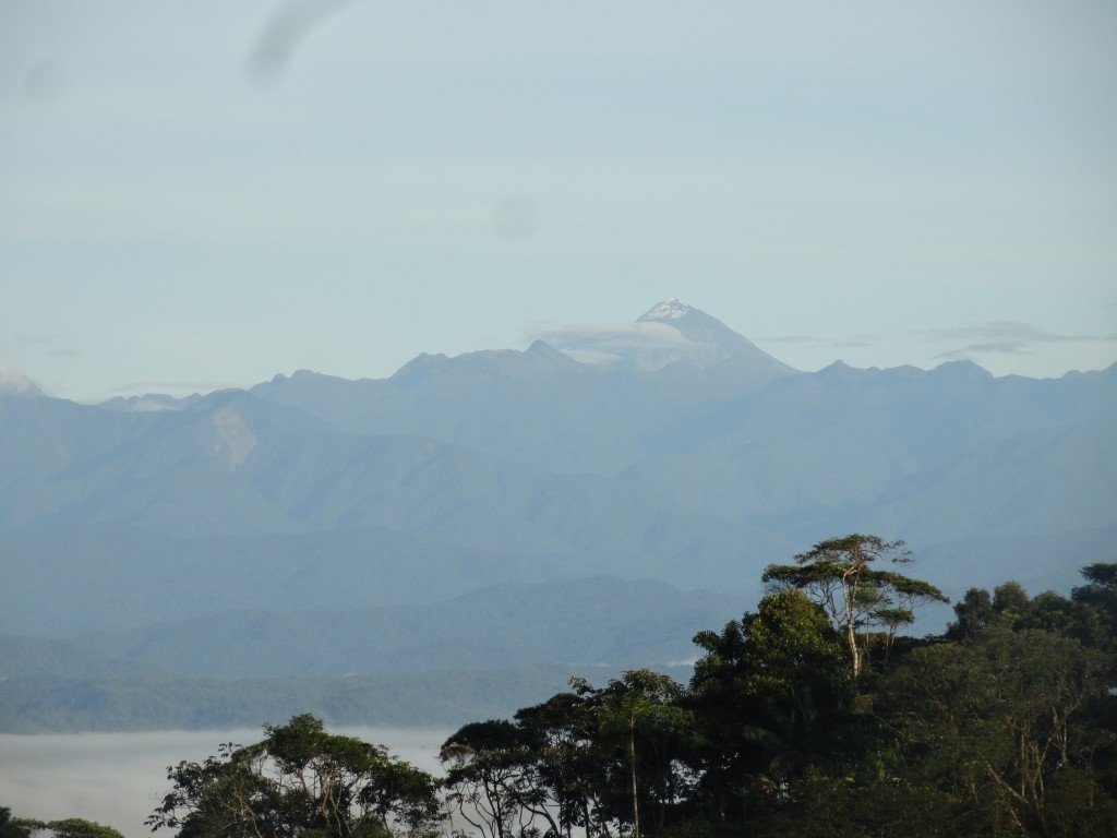 Foto: Picacho con nieve - Simon Bolivar (Mushullacta) (Pastaza), Ecuador