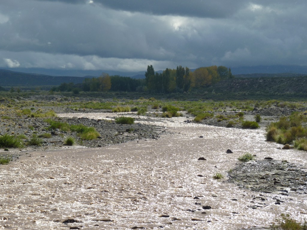 Foto: Río Loncoche. - Malargüe (Mendoza), Argentina