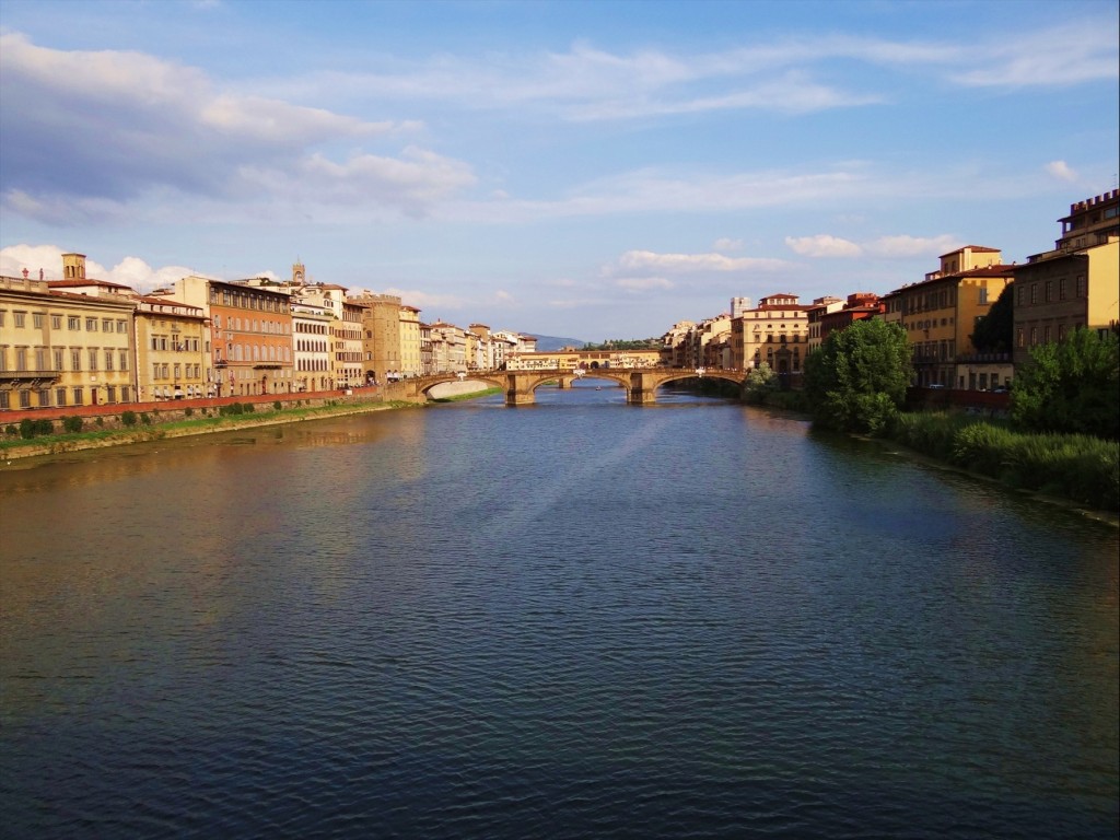 Foto: Río Arno - Firenze (Tuscany), Italia