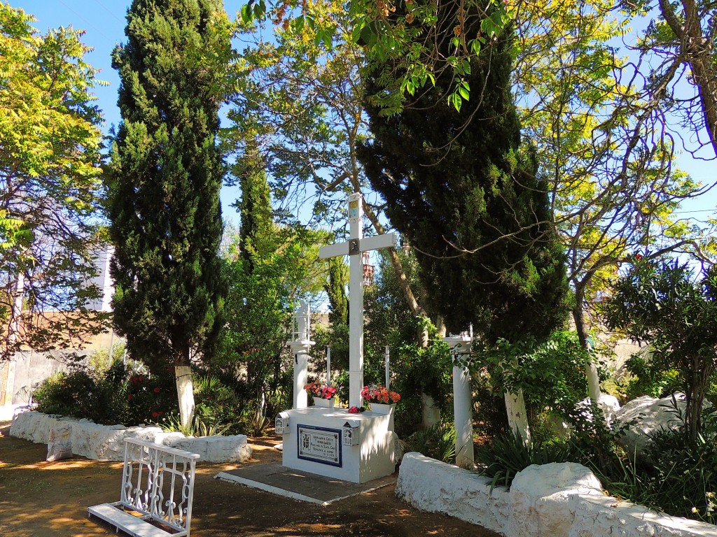 Foto: Cruz blanca - El Palmar de Troya (Sevilla), España