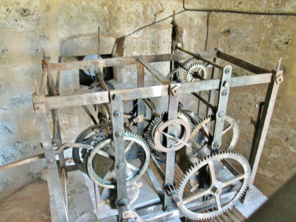 Foto: Máquina del reloj - Frias (Burgos), España