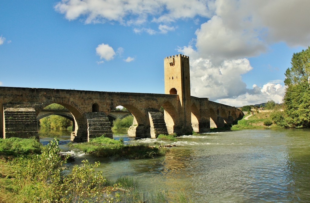 Foto: Puente medieval - Frias (Burgos), España