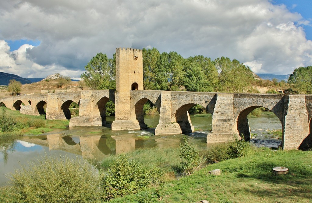 Foto: Puente medieval - Frias (Burgos), España