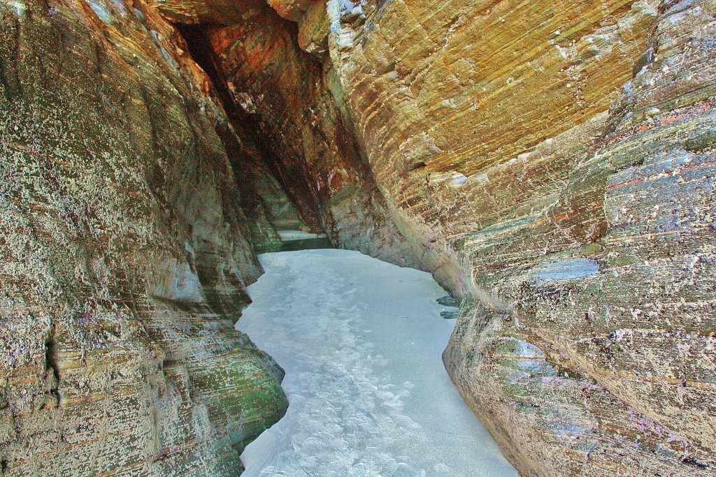 Foto: Playa de las Catedrales - Ribadeo (Lugo), España