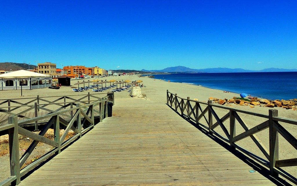 Foto: Camino a Playa Santa Bárbara - La Línea de la Concepción (Cádiz), España