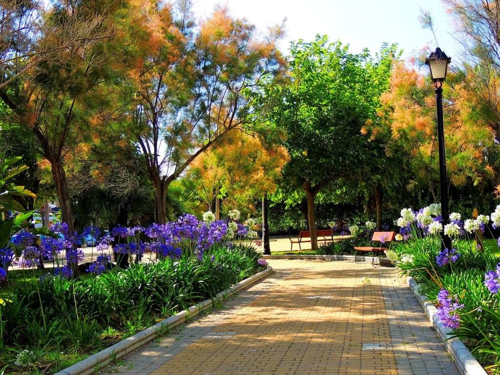 Foto: Jardin de Europa - Puerto Banús (Málaga), España