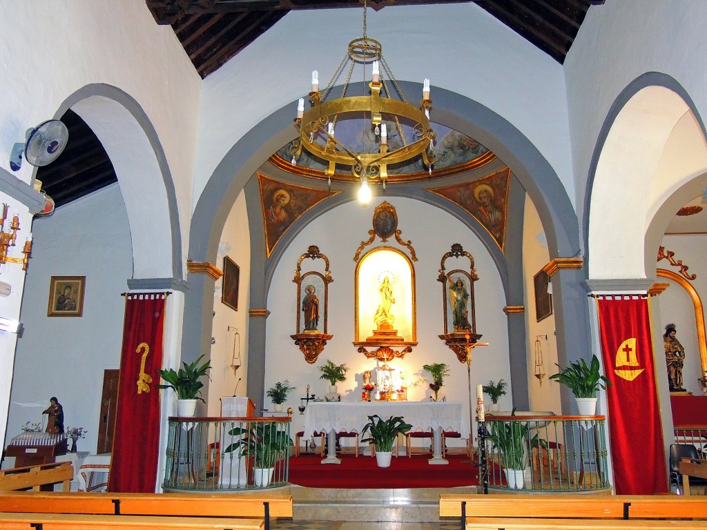 Foto: Interior Iglesia de San Migue - Tolox (Málaga), España