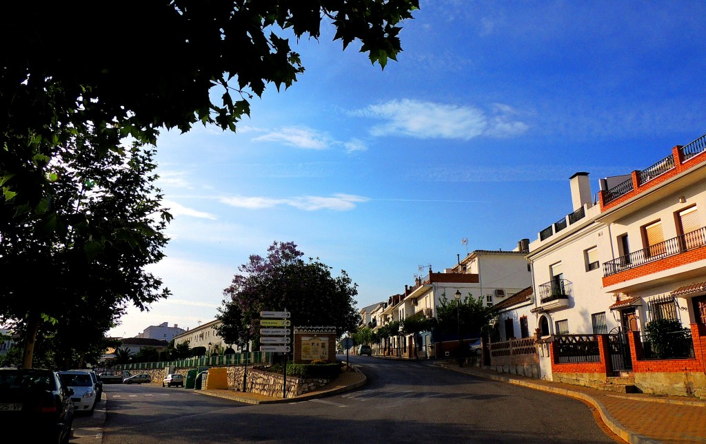 Foto: Calle Calvario - Alozaina (Málaga), España