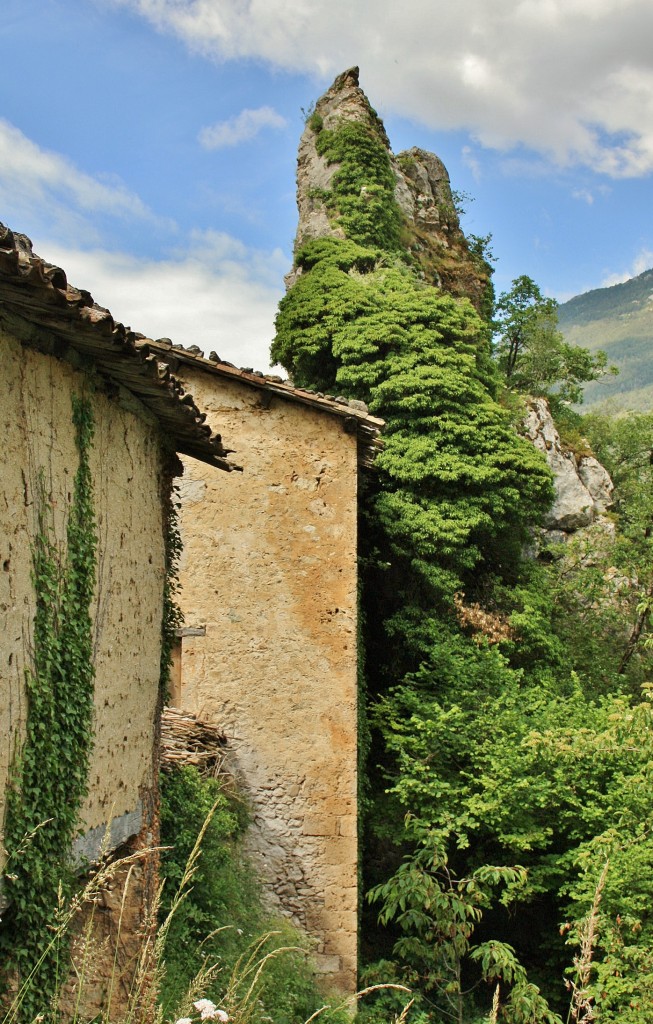 Foto: Vista del pueblo - La Pedra (Lleida), España