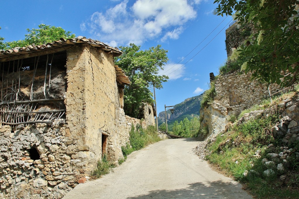 Foto: Vista del pueblo - La Pedra (Lleida), España