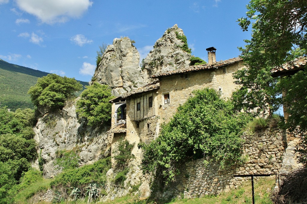 Foto: Vista del pueblo - La Pedra (Lleida), España