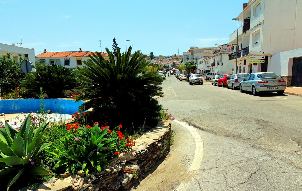 Foto: Rotonda de Entrada - Guaro (Málaga), España