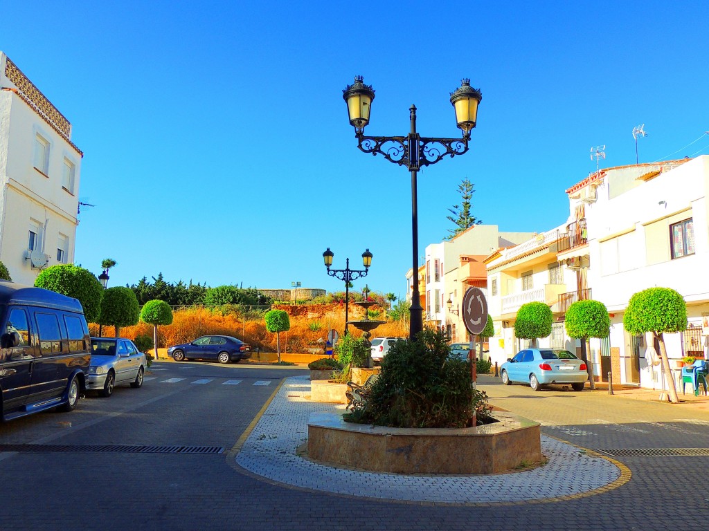 Foto: Plaza Baños Romanos - Castillo de la Duquesa (Málaga), España