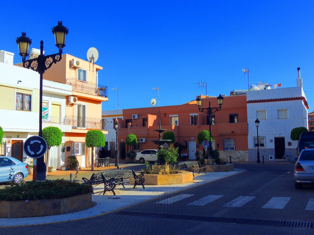Foto: Plaza Baños Romanos - Castillo de la Duquesa (Málaga), España
