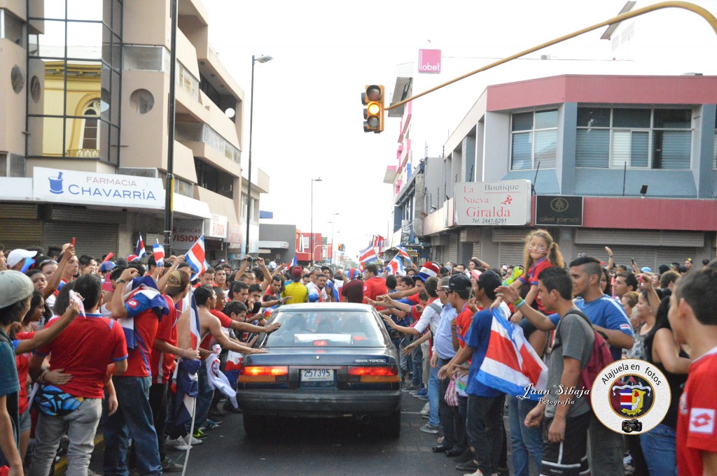 Foto: COSTA RICA PASO A CUARTOS DE FINAL EN EL MUNDIAL - Alajuela, Costa Rica