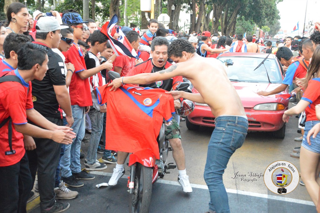 Foto: COSTA RICA PASO A CUARTOS DE FINAL EN EL MUNDIAL - Alajuela, Costa Rica