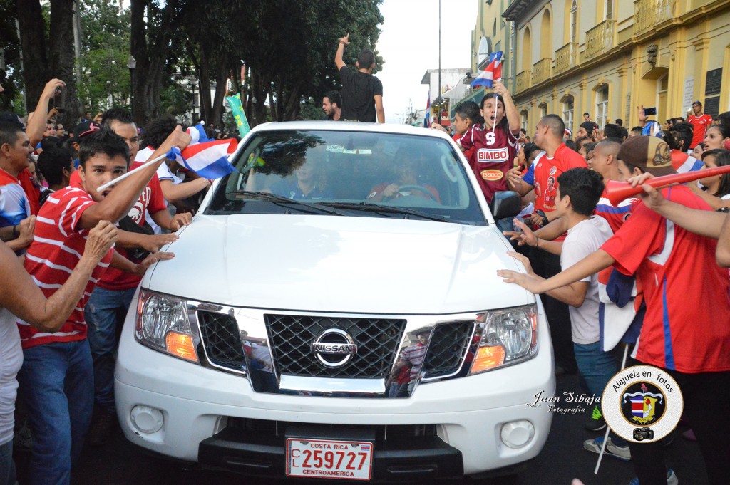 Foto: COSTA RICA PASA A CUARTOS DE FINAL EN EL MUNDIAL 2014 - Alajuela, Costa Rica
