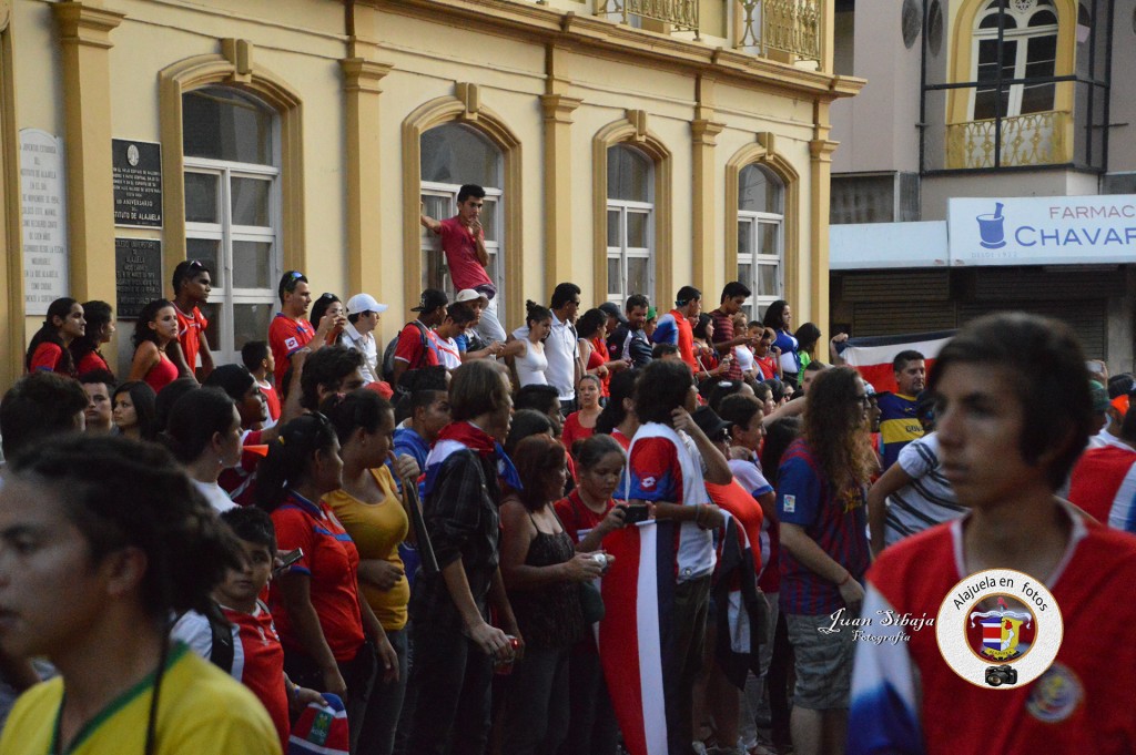 Foto: COSTA RICA PASA A CUARTOS DE FINAL EN EL MUNDIAL 2014 - Alajuela, Costa Rica