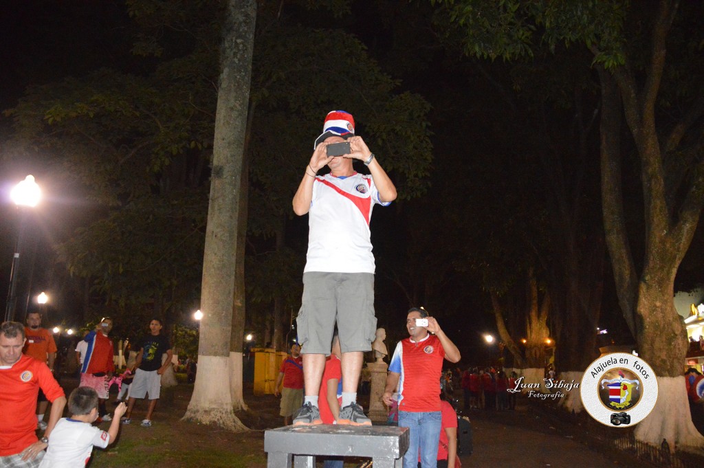 Foto: COSTA RICA PASA A CUARTOS DE FINAL EN EL MUNDIAL 2014 - Alajuela, Costa Rica