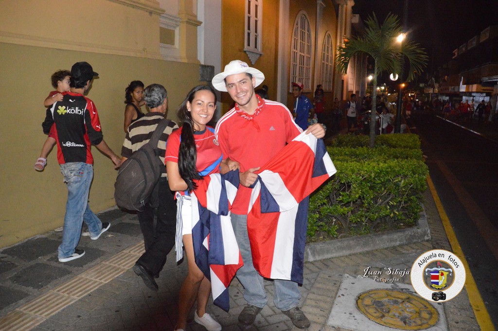 Foto: COSTA RICA PASA A CUARTOS DE FINAL EN EL MUNDIAL 2014 - Alajuela, Costa Rica