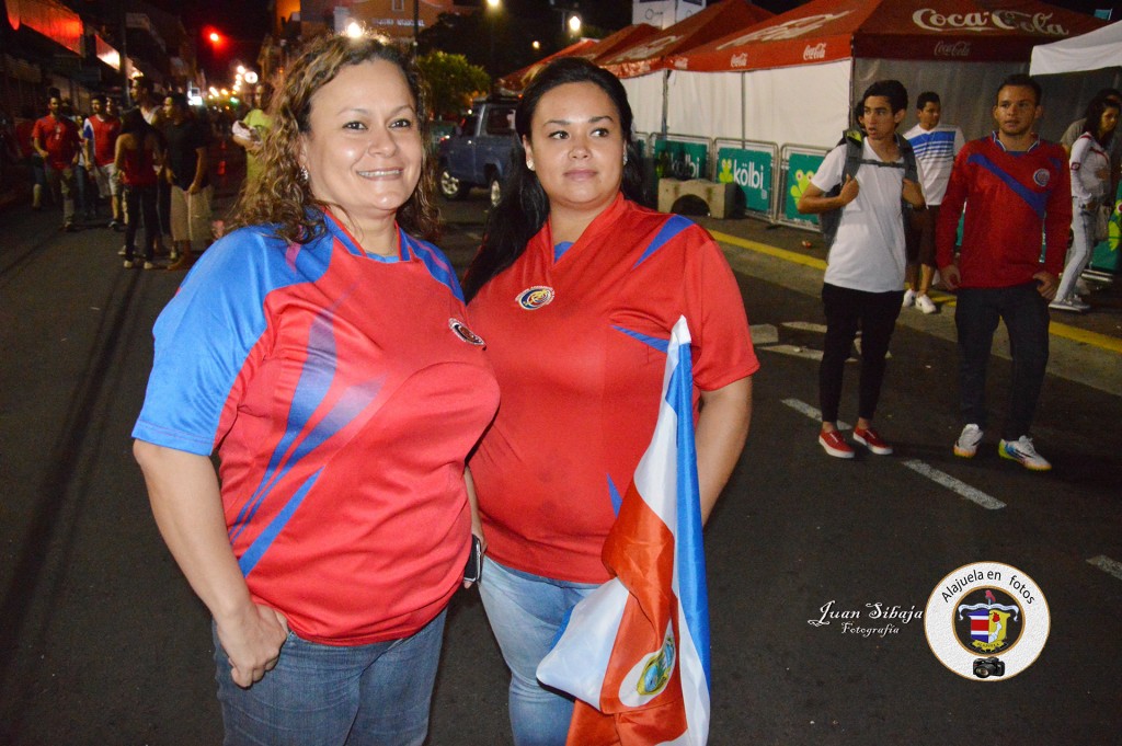 Foto: COSTA RICA PASA A CUARTOS DE FINAL EN EL MUNDIAL 2014 - Alajuela, Costa Rica
