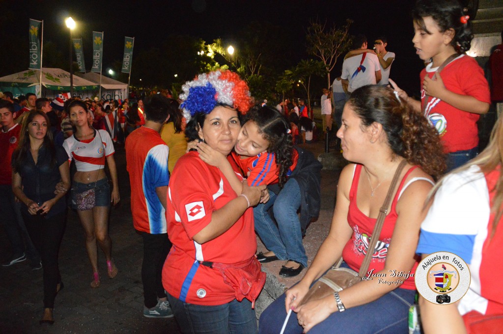 Foto: COSTA RICA PASA A CUARTOS DE FINAL EN EL MUNDIAL - Alajuela, Costa Rica