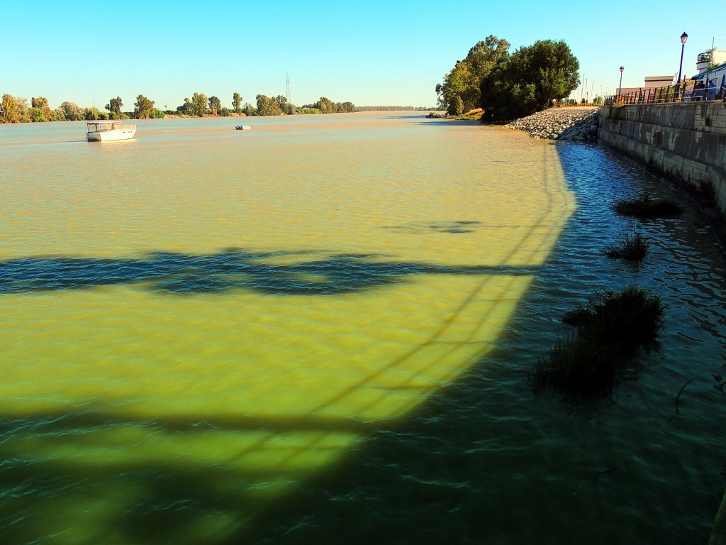 Foto: Río Guadalquivir - La Puebla del Río (Sevilla), España