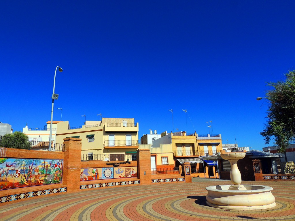 Foto: Plaza del Desembarco - La Puebla del Río (Sevilla), España